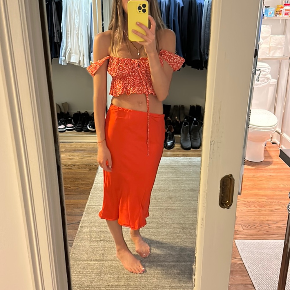 Ciao Lucia Top and Skirt. Sold together.
